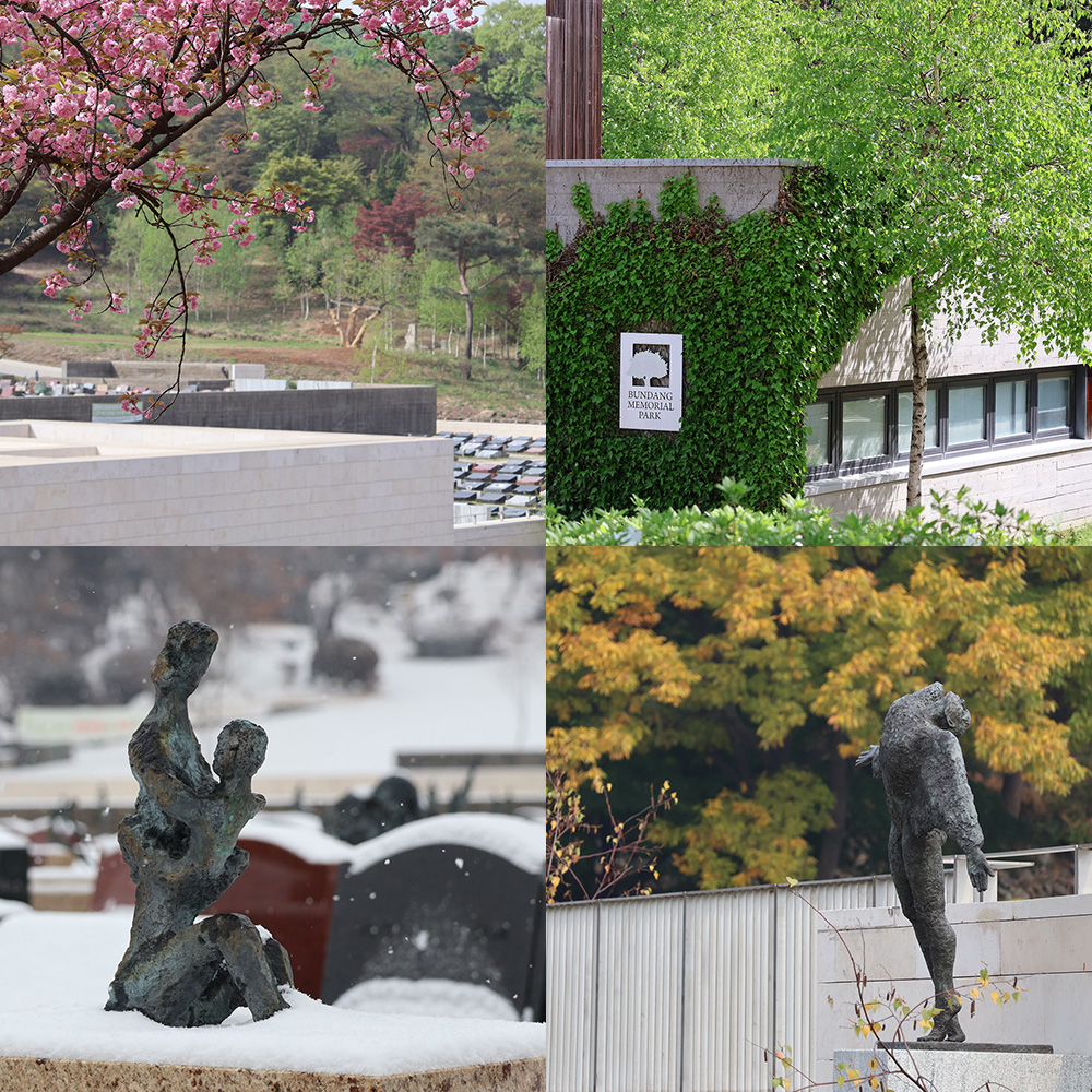 자연과 예술이 함께하는 사계의 풍경